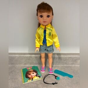 Hearts for hearts Zelia doll from Brazil